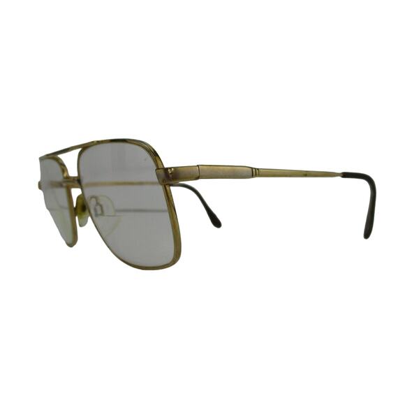 Logo Paris Eyeglasses Frames Gold Metal Frame France 54-17-135 LM2331 Aviator - Picture 2 of 8